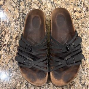 Birkenstock Granada Black Sandals EU 39 / US 8